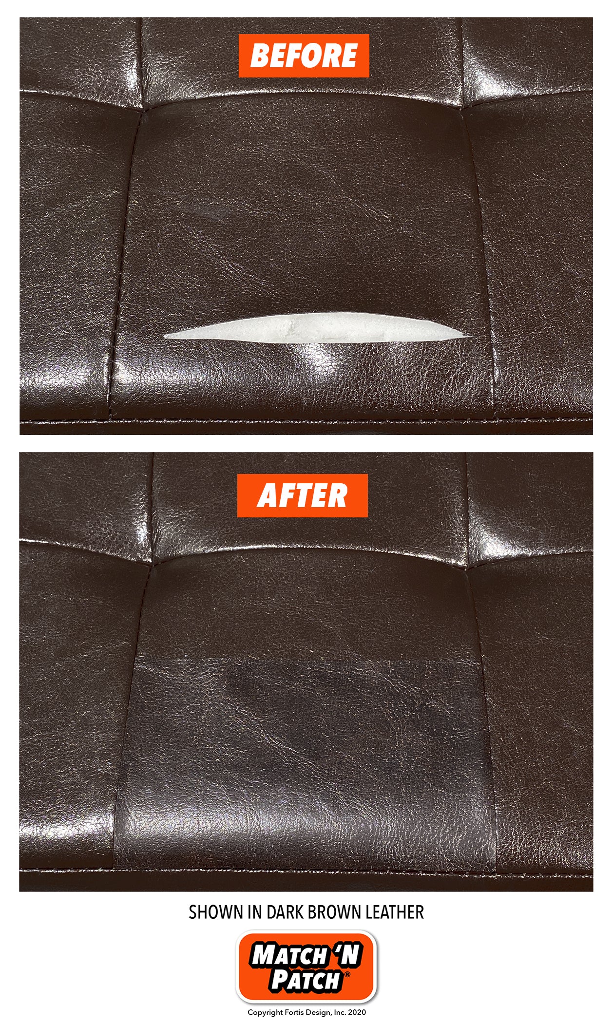 Leather Repair Patch,dark Brown, Leather Repair Tape For Furniture