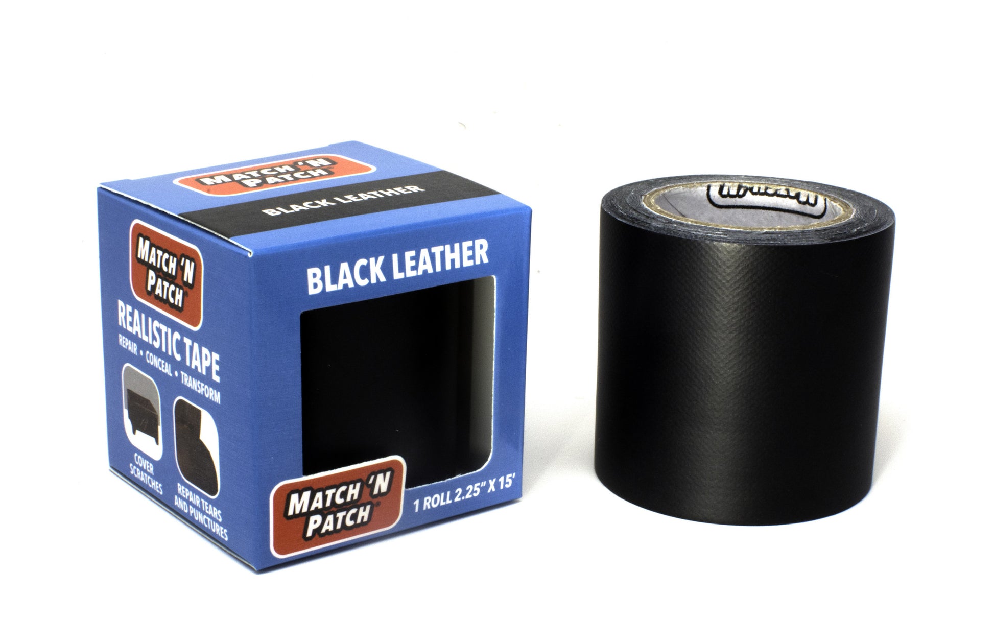 Match 'N Patch Realistic Brown Leather Repair Tape, 2.25 inch x 15 feet